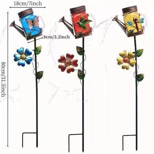 Solar Star-Shower Watering Can Fairytale Light