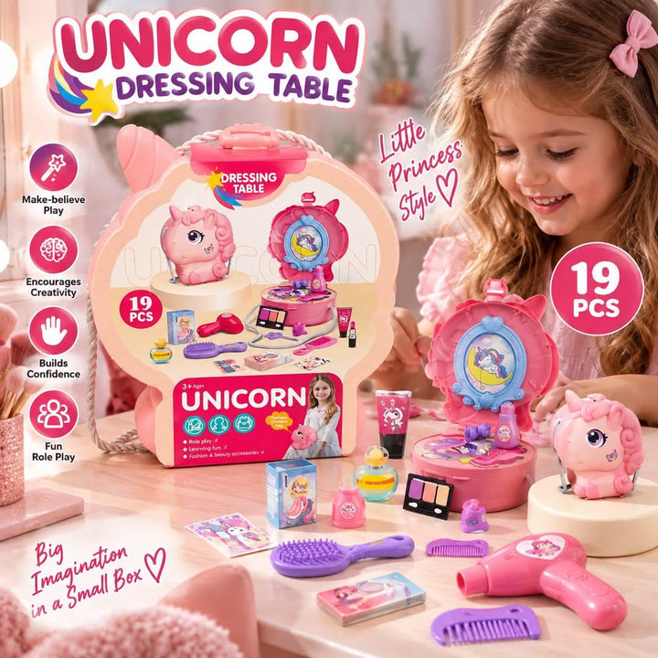 Unicorn Dressing Table Play Set