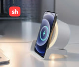 SH Nightlight Wireless Bluetooth Speaker With Wireless Charger