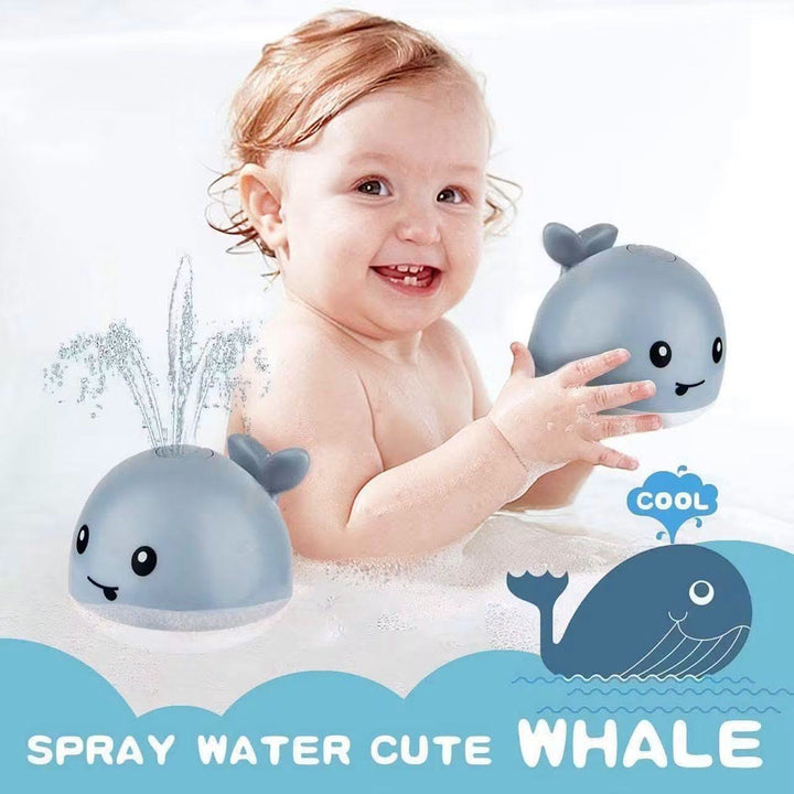 Light-Up Spraying Bath Whale