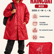 Kids Hooded Raincoat