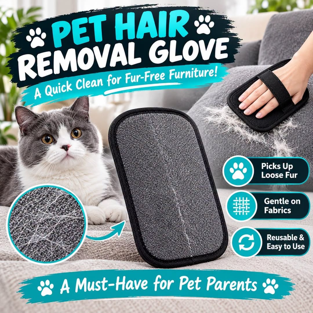 Pet Hair Removal Glove