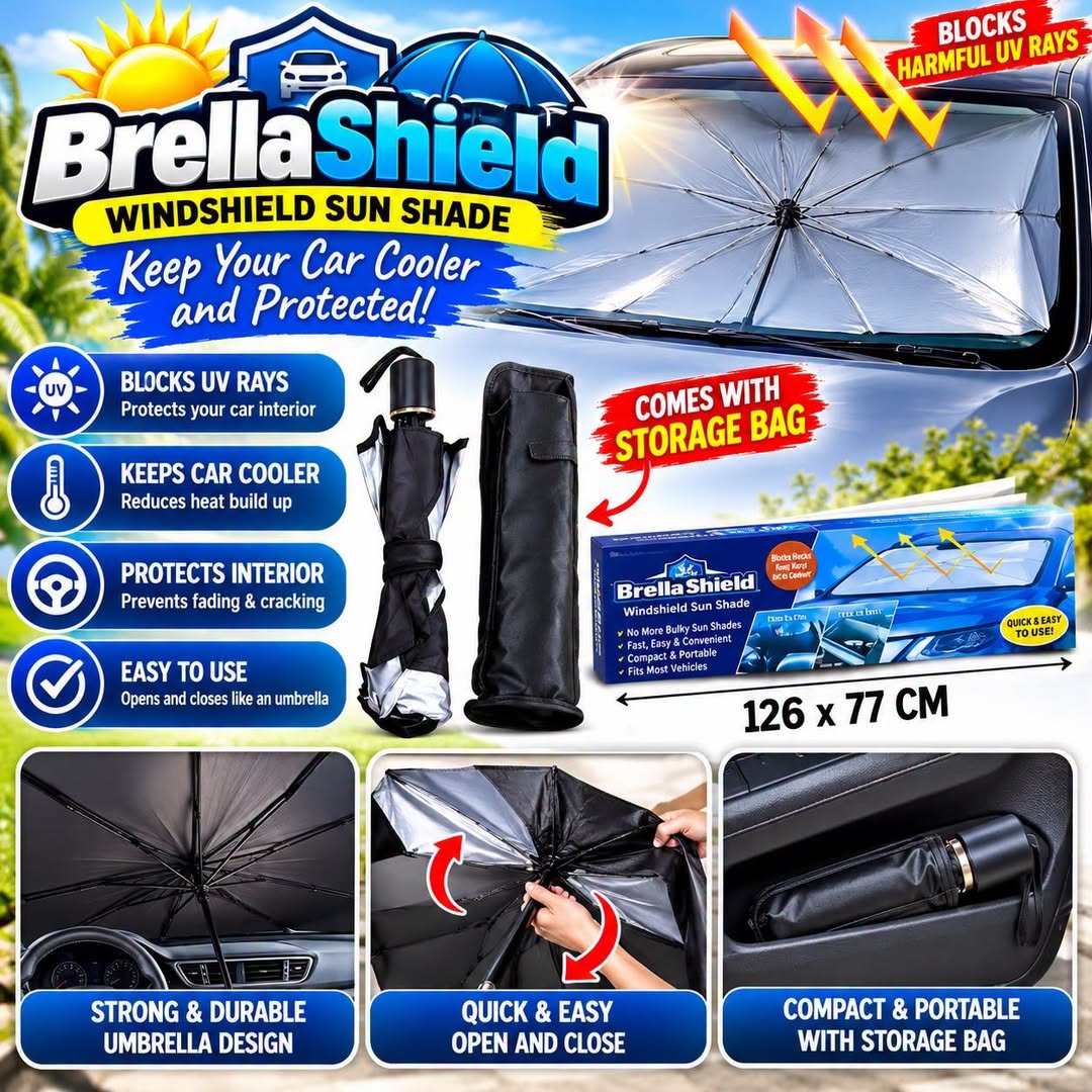 Brella Shield - Windscreen Sun Shade