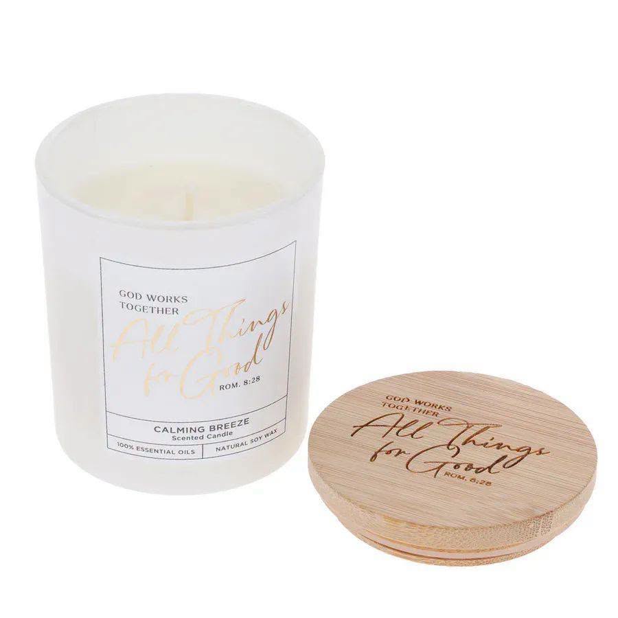 Calming Breeze Scented Candle - All Things for Good