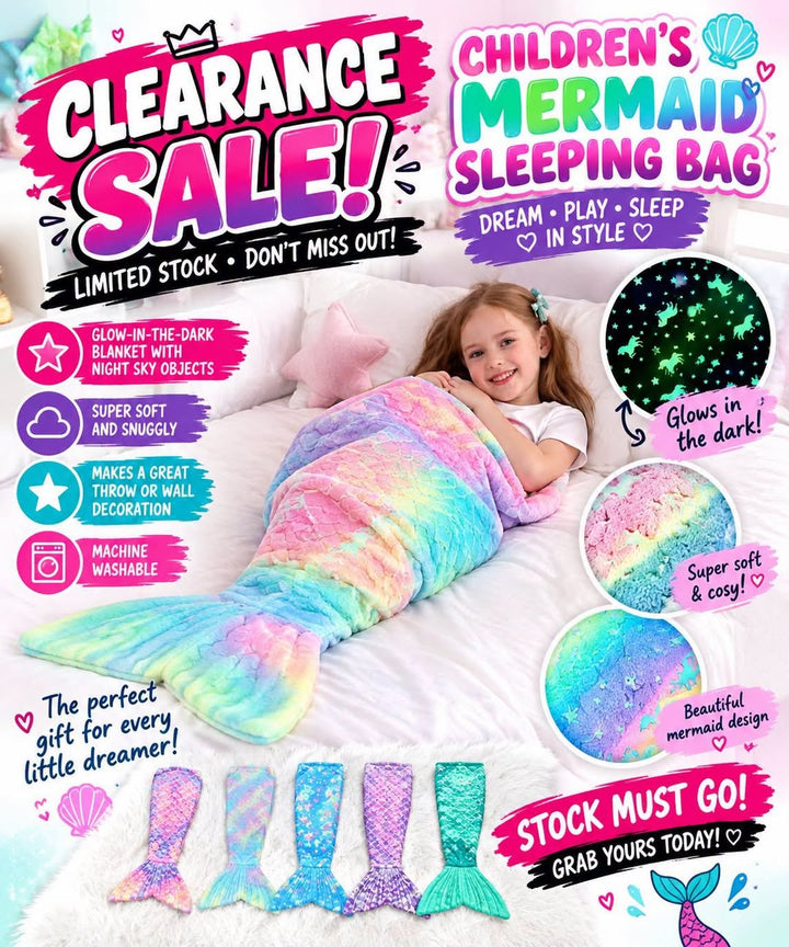 Mermaid Glow-in-the-Dark Tail