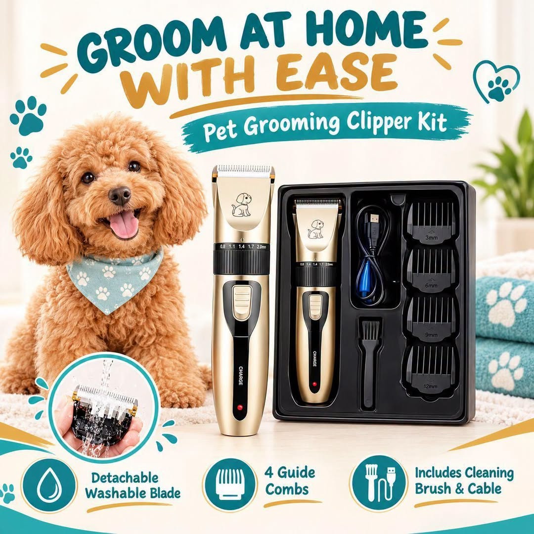 Pet Grooming Hair Clipper – Rechargeable