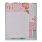 Floral 2027 Calendar and Stationery Set