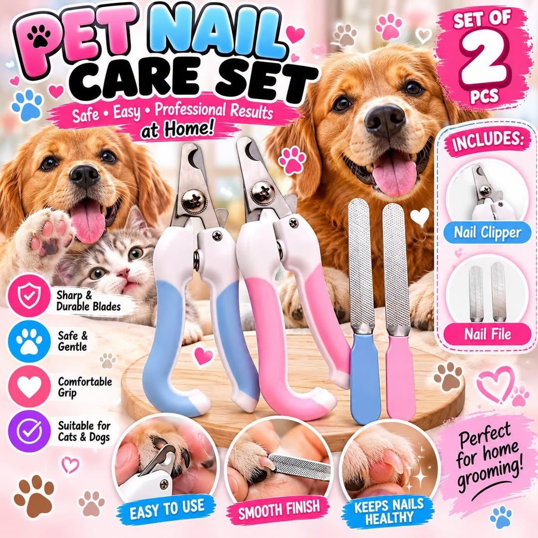 Pet Nail Care Set – 2 Piece