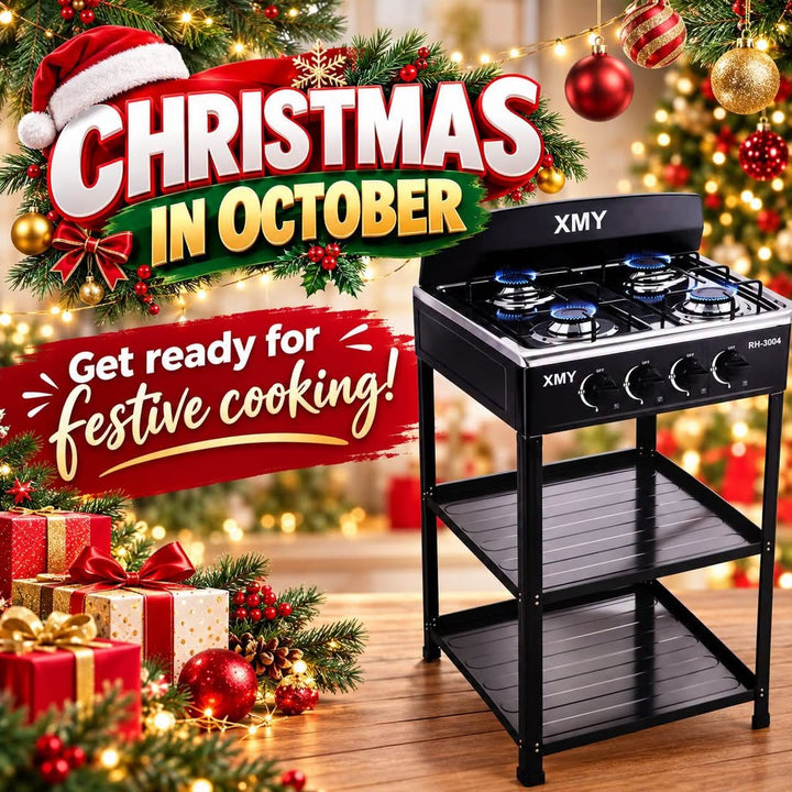 XMY 4-Burner Gas Stove