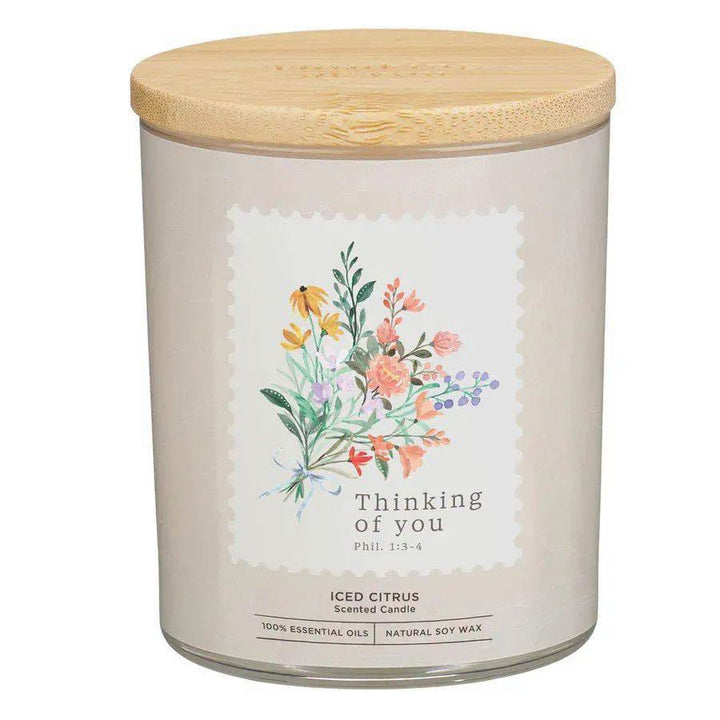 Ice Citrus Scented Candle - Thinking of You