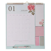Floral 2027 Calendar and Stationery Set