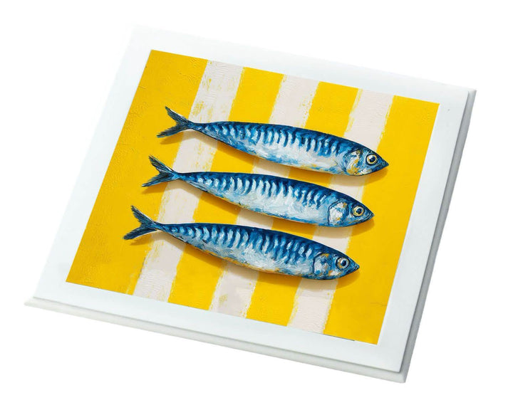 Wooden Hot Pot Stand with Ceramic Tile