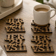 Decorative Coaster Set of 4