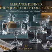 Square Aura Dessert Cups – Set of 6
