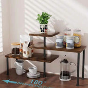 Multipurpose 3-Tier Countertop Shelf