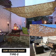 Camouflage Sun Shade Net – Type 2