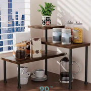 Multipurpose 3-Tier Countertop Shelf