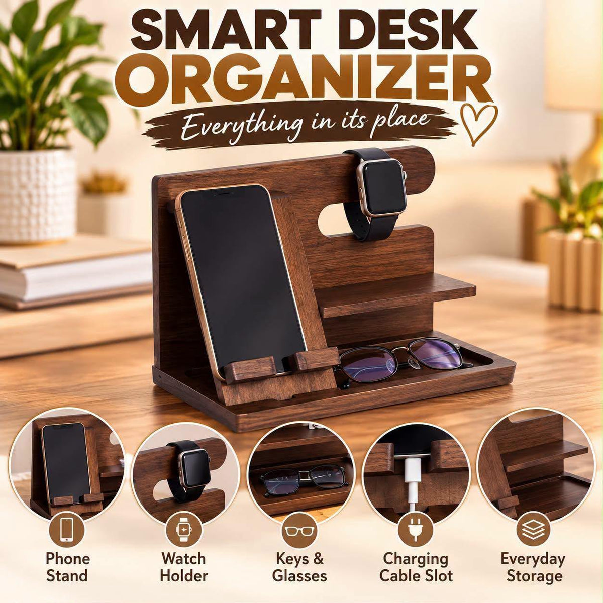 Wooden Docking Station