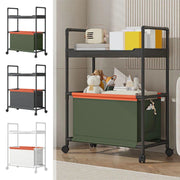 Multi-Layer Storage Organiser Trolley