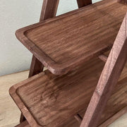 Wooden 3-Tier Serving Ladder