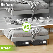 Foldable Under-Bed Storage Boxes – Set of 2