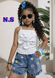 Girls’ Two Piece Floral Outfit