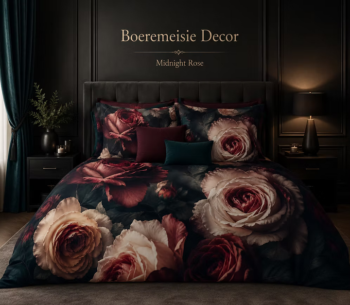 Midnight Rose - Duvet set