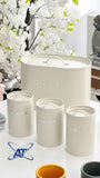 AT Four Piece Bread Bin Kitchen Set