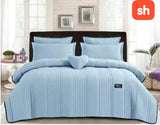 SH Queen Size 5 Piece Quilt Set