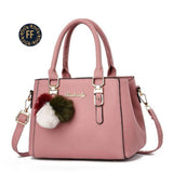 Ladies’ FF Handbag With Pom-Pom