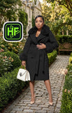 Ladies’ HF Coat With Fluffy Collar