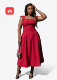 Ladies’ SH Plus-Size Sleeveless Dress
