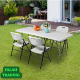 Four Chair And One Table Set