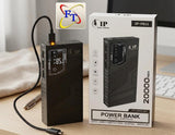 20000mAh Power Bank With Three USB Outputs