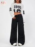 Ladies’ ST Side Pocket Baggy Jeans
