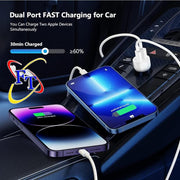 Three Pack 4.8 Amp USB Car Charger Kit