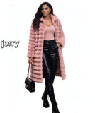 Ladies’ Long Fluffy Puffer Coat