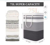 Collapsible 75L Laundry Basket