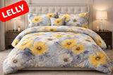 Three Piece LELLY Queen Comforter Set