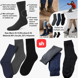 SH Heavy Duty Thermal Boot Socks 12 Piece Pack