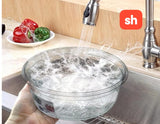Four Piece Round Acrylic Storage Bowl Set With Lids