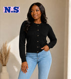 Ladies’ NS Long Sleeve Button-Up T-Shirts