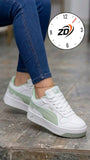Ladies’ ZD Lace-Up Flat Shoes