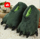 Fuzzy Animal Claw Slippers