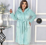 Men’s And Ladies’ FF Diagonal-Lined Gown