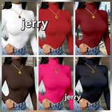 Ladies’ Long Sleeve Turtleneck Jerry T-Shirt
