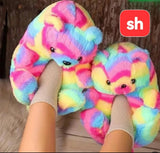 Adult Teddy Bear Slippers
