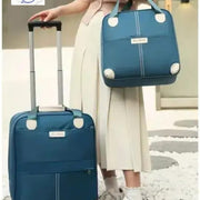 SMY 2 Piece Luggage And Carry Bag Set