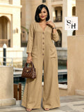 Ladies’ SH Button-Up Body Jumpsuit