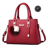 Ladies’ FF Handbag With Pom-Pom